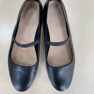 Everlane "The Mary Jane" - Black Nappa